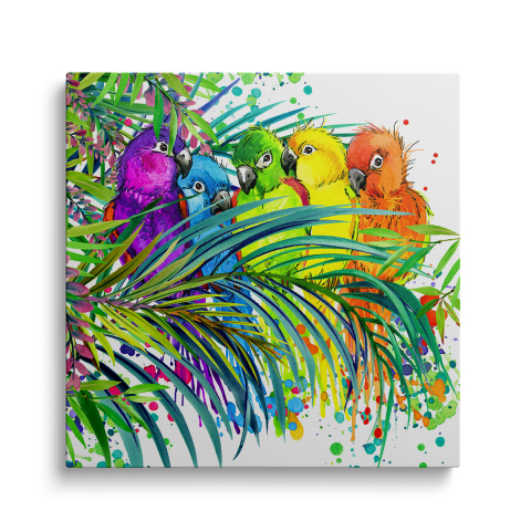 Tablouri Canvas Animale - Tablou Canvas Papagali