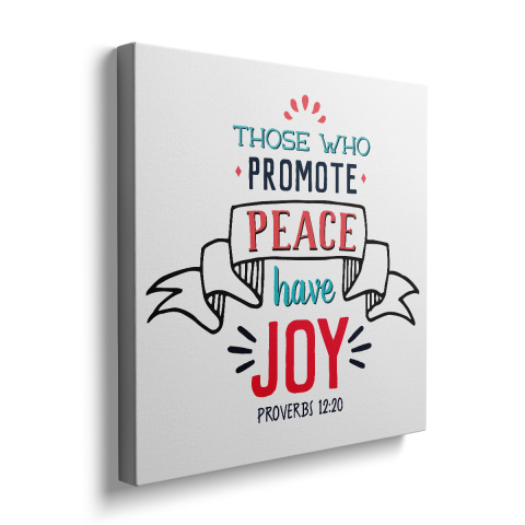 Tablou Canvas Peace Joy [2]