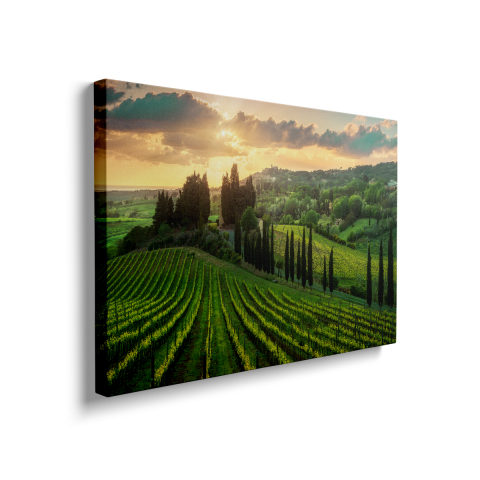 Tablou Canvas Podgorii la Apus [1]