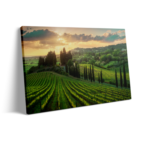 Tablou Canvas Podgorii la Apus [2]