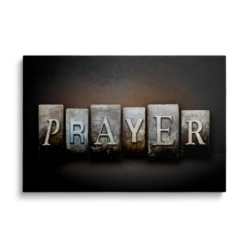 Tablouri Canvas Crestine - Tablou Canvas Prayer Metal