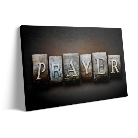 Tablou Canvas Prayer Metal [2]