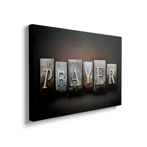 Tablou Canvas Prayer Metal [1]