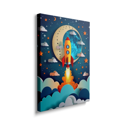 Tablou Canvas Rachetă [1]