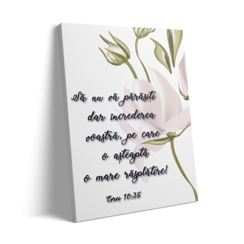 Tablou Canvas Să nu vă părasiți încrederea [2]