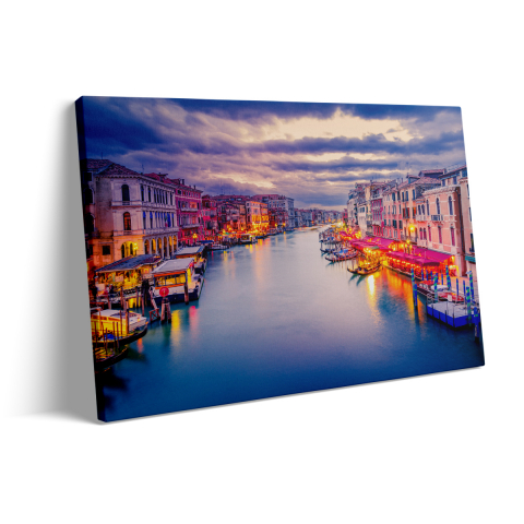 Tablou Canvas Seara în Veneția [2]