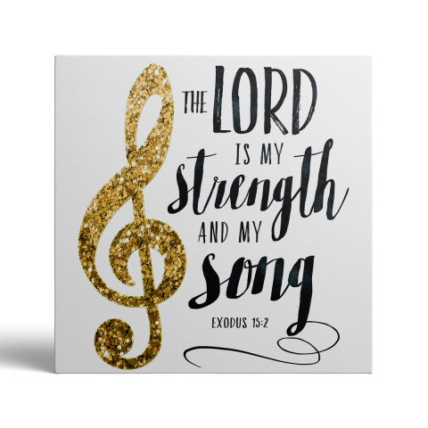 Tablou Canvas The Lord is My [1]