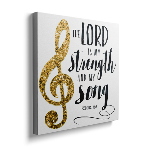 Tablou Canvas The Lord is My [2]