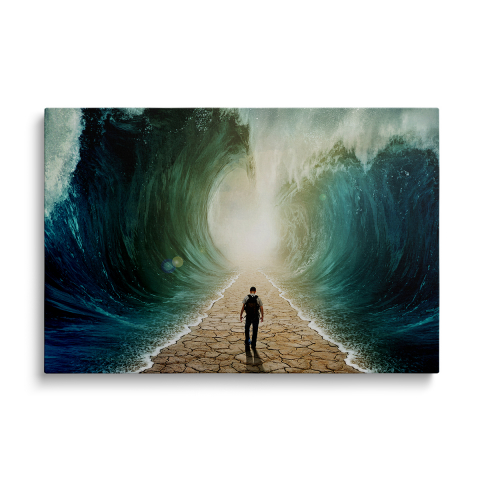 Tablouri Canvas Crestine - Tablou Canvas The Wave