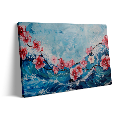 Tablou Canvas Valuri [2]