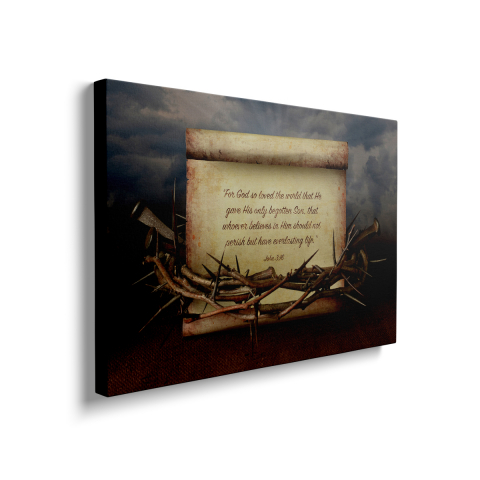 Tablou Canvas Versetul de Aur [1]