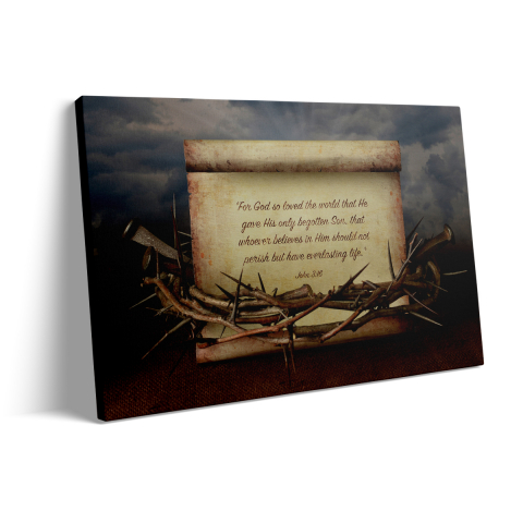 Tablou Canvas Versetul de Aur [2]