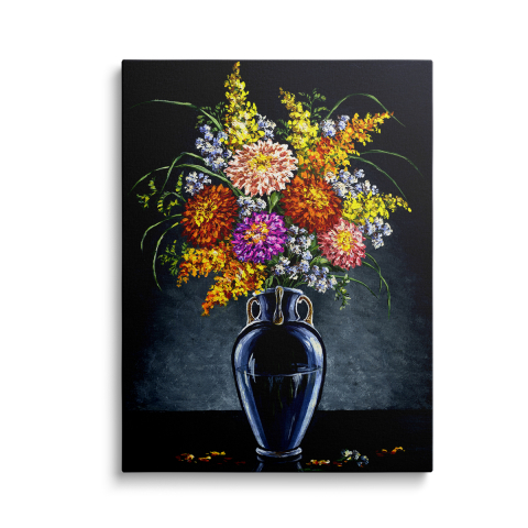 Tablouri Canvas Flori - Tablou Canvas Vibrant Flowers