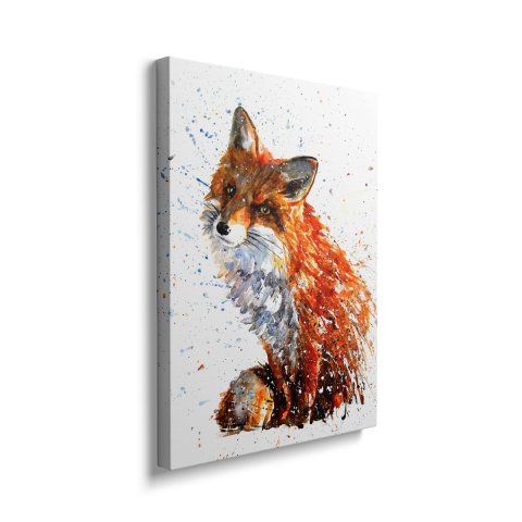Tablou Canvas Fox Paint [1]