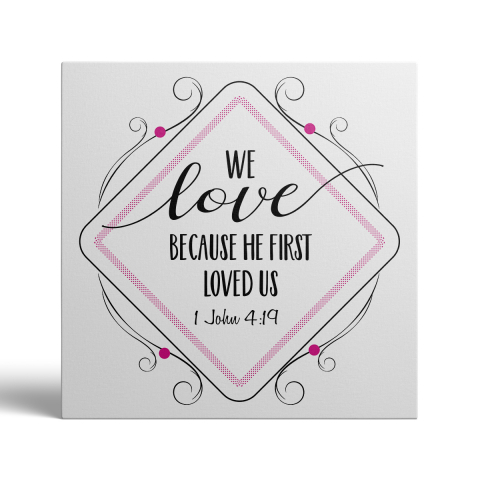 Tablou Canvas We Love [1]