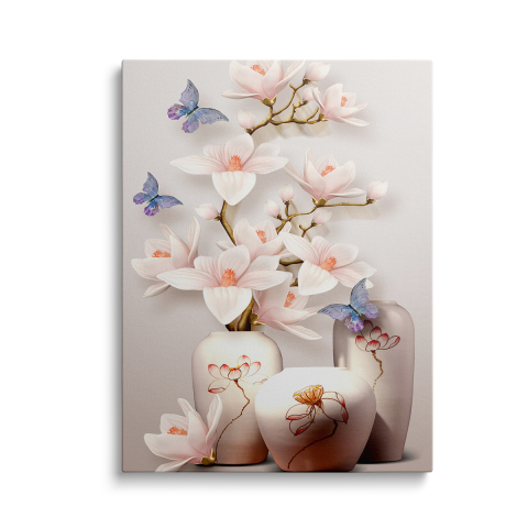 Tablouri Canvas Flori - Tablou Canvas White Flowers