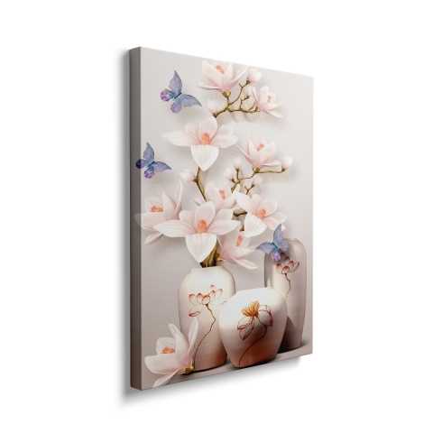 Tablou Canvas White Flowers [1]