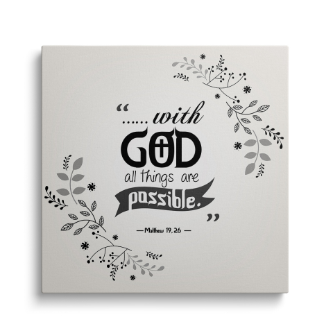 Tablouri Canvas Crestine - Tablou Canvas With God