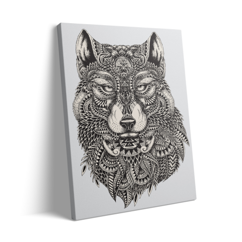 Tablou Canvas Wolf Design [2]