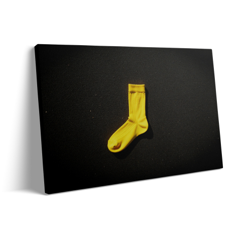 Tablou Canvas Yellow Sock [2]
