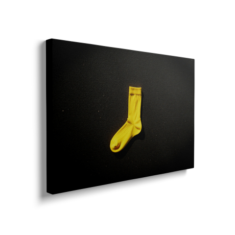 Tablou Canvas Yellow Sock [1]