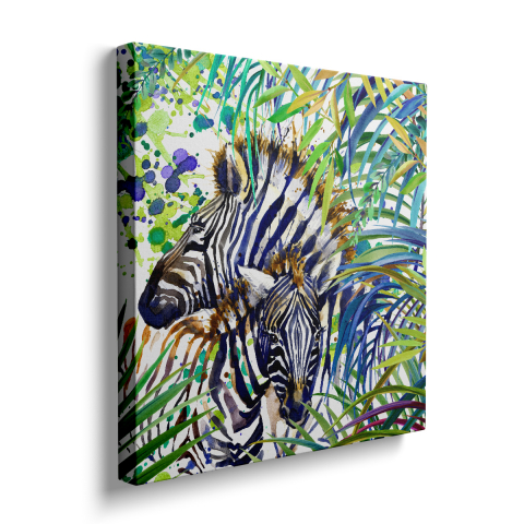 Tablou Canvas Zebras Jungle [2]