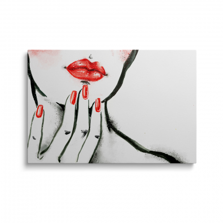 Tablouri Canvas - Tabou Fasion Girl Sketch