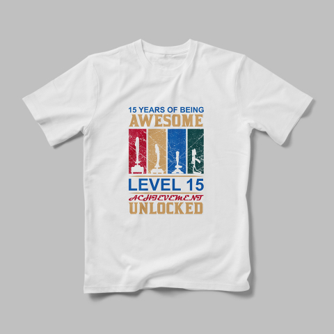 Tricouri Personalizate Hobby Gaming - Tricou Personalizat 15 Years