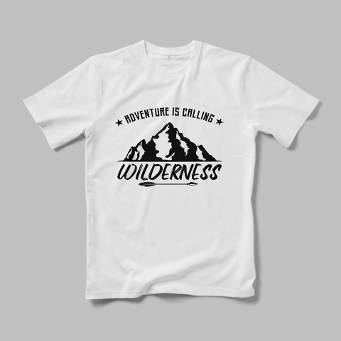 Tricouri Personalizate Camping - Tricou Personalizat Adventure is Calling