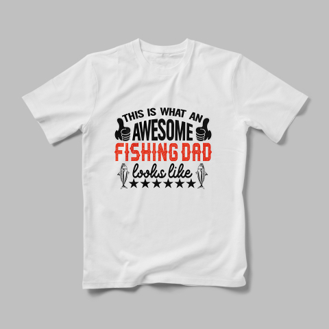 Tricouri Personalizate Hobby Gaming - Tricou Personalizat Awesome Fishing