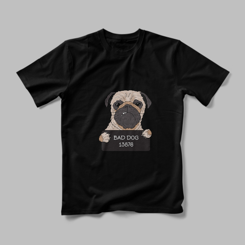 Tricou Personalizat Bad Dog [1]