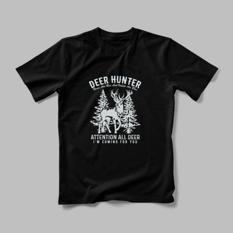 Tricou Personalizat Be StrongDeer Hunter [1]
