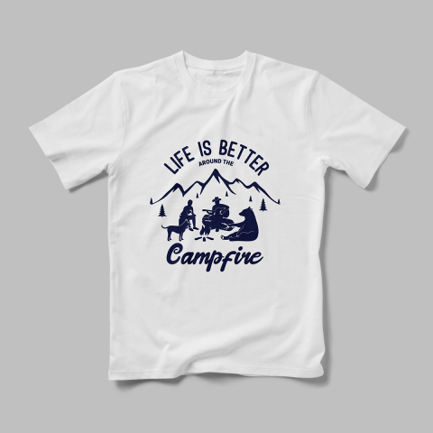Tricouri Personalizate Camping - Tricou Personalizat Be StrongLife is Better