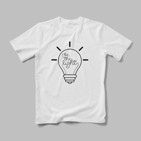 Tricouri Personalizate - Tricou Personalizat Be The Light