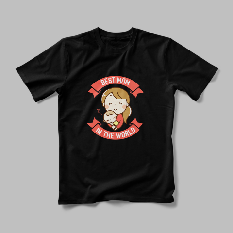 Tricou Personalizat Best Mom in The World [1]