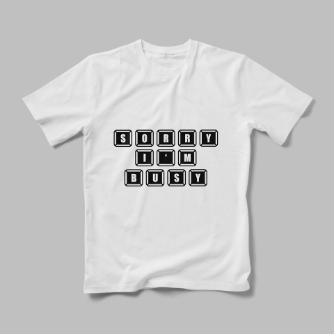 Tricouri Personalizate Hobby Gaming - Tricou Personalizat Busy