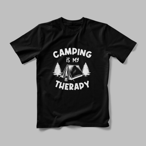 Tricou Personalizat Camping is My [1]