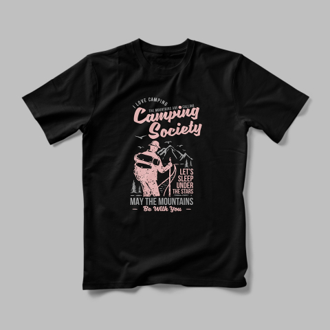 Tricou Personalizat Camping Society [1]