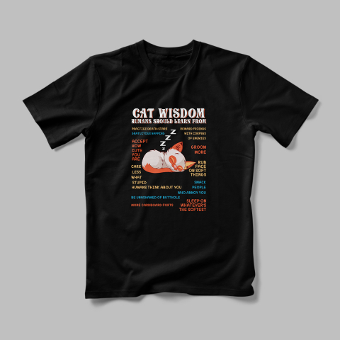 Tricou Personalizat Cat Wisdoom [1]