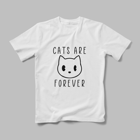 Tricouri Personalizate Pisici - Tricou Personalizat Cats Are Forever