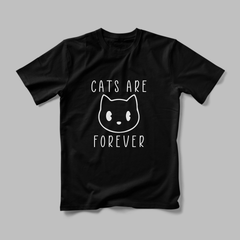 Tricou Personalizat Cats Are Forever [1]