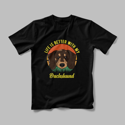 Tricou Personalizat Dachshund [1]