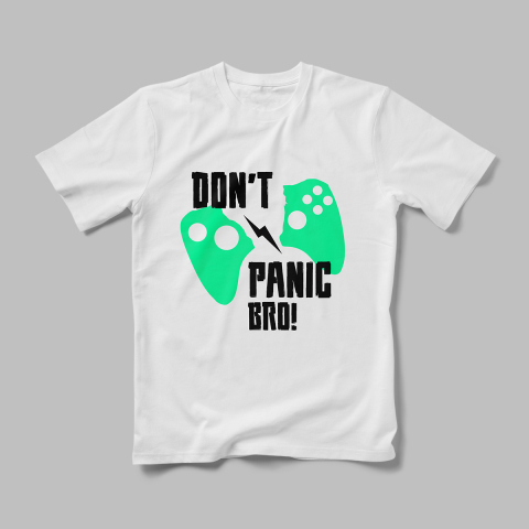 Tricouri Personalizate Hobby Gaming - Tricou Personalizat Don`t Panic