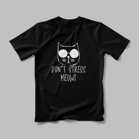 Tricou Personalizat  Don`t Stress Meowt [1]