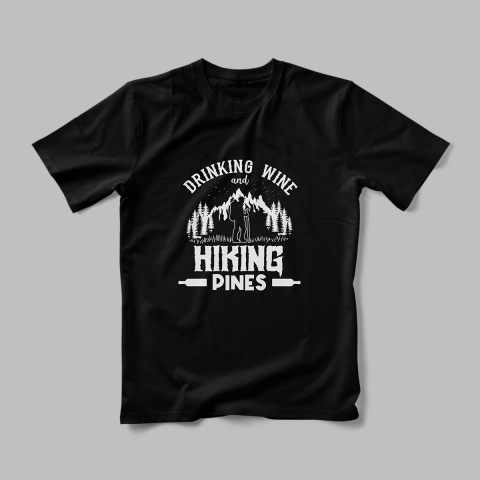 Tricou Personalizat Drinking Wine [1]