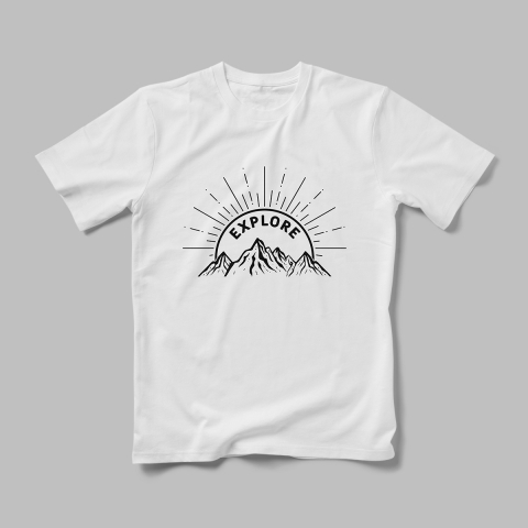 Tricouri Personalizate Camping - Tricou Personalizat Explore