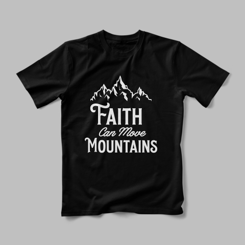 Tricou Personalizat Faith Can More [1]