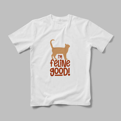 Tricouri Personalizate Pisici - Tricou Personalizat Feline Good