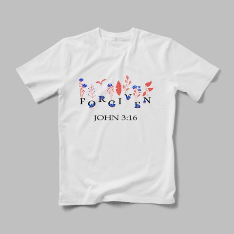 Tricouri Personalizate - Tricou Personalizat Forgiven