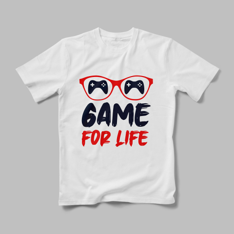 Tricouri Personalizate Hobby Gaming - Tricou Personalizat Game for Life